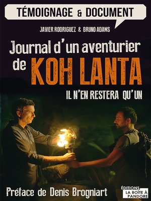 cover image of Journal d'un aventurier de Koh Lanta